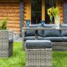 Комплект мебели ZOYA из искусственного ротанга (серый) Комплект мебели ZOYA из искусственного ротанга (серый)