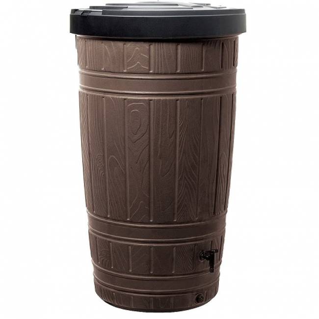 Водосборник Prosperplast Woodcan 265 л, коричневый