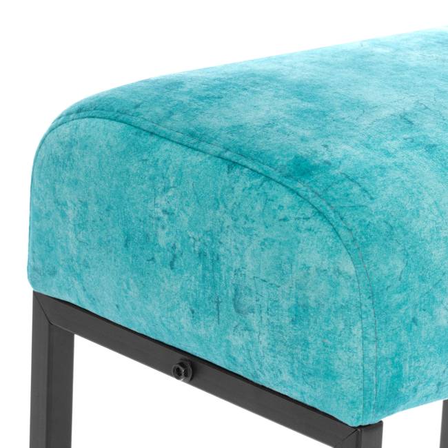 Банкетка-обувница Чарли Люкс/Charli Lux КЗ, велюр, vt фреска бирюза VT Fresca бирюза велюр