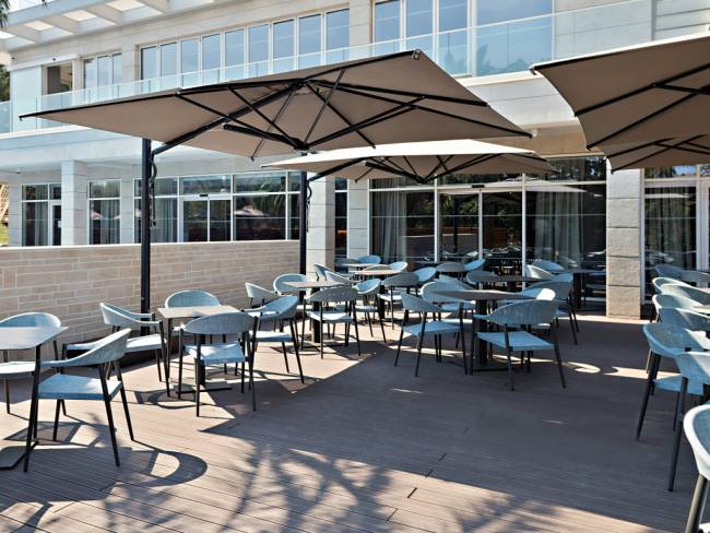 Зонт профессиональный 2.9х2.9 м Astro Carbon графит, слоновая кость 2900х2900 мм Зонт профессиональный 2.9х2.9 м Astro Carbon графит, слоновая кость 2900х2900 мм