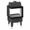Дровяная топка BeF Twin 7 CP-CP/CL-CL с черной рамкой