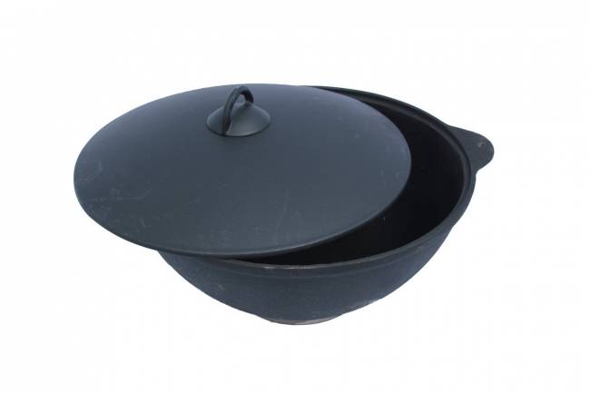 Казан чугунный 4л. С крышкой