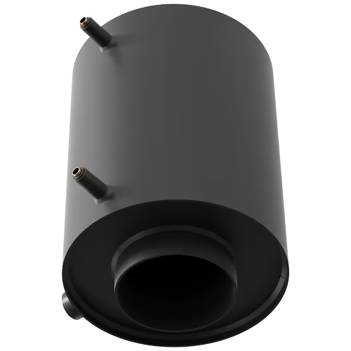 Теплообменник водный для дымохода, со змеевиком, д. 150 (V3)