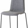 Стул с обивкой Mannequin Pop 4 legs антрацит, серый 475х520х900 мм