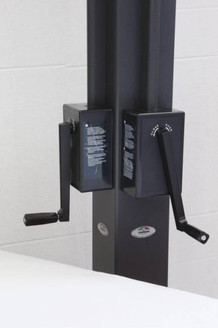 Зонт профессиональный двухкупольный 3.5х7 м Alu Double Dark антрацит, слоновая кость 3500х7000 мм Зонт профессиональный двухкупольный 3.5х7 м Alu Double Dark антрацит, слоновая кость 3500х7000 мм