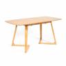 Стол раскладной Ваку/VAKU МДФ/бук, 80х120+40х75см, натуральный Натуральный основание бук, столешница мдф Стол раскладной Ваку/VAKU МДФ/бук, 80х120+40х75см, натуральный Натуральный основание бук, столешница мдф
