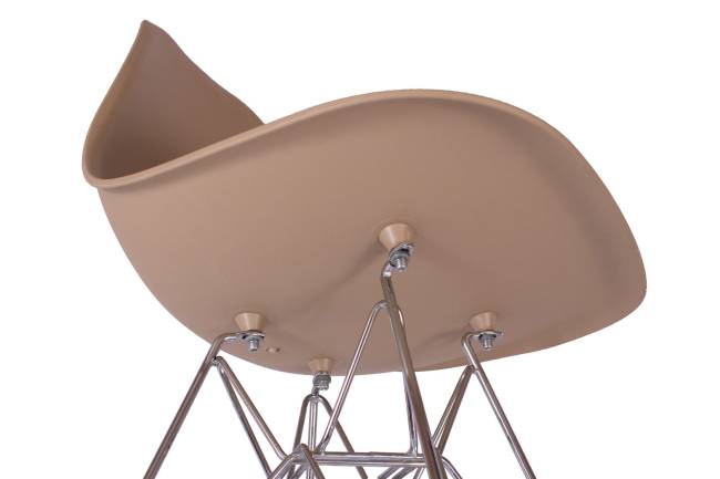 Дизайнерский стул Сильва зеленый, основание черный металл