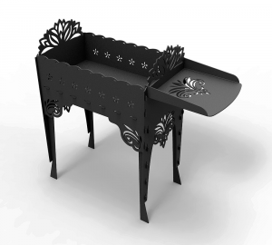 Мангал резной "Уголек"