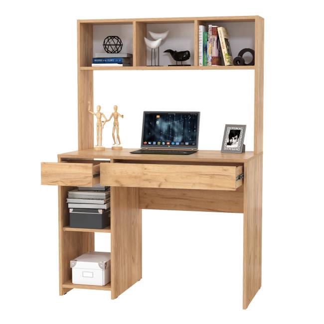 Стол компьютерный Комфорт 12.77F цвет дуб крафт золотой