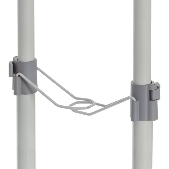 Вешалка Джет/Jet металл, пластик, 86х44х166см, темно-серый/светло-серый/хром темно-серый/светло-серый/хром металл, пластик