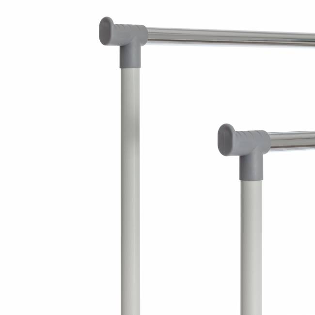 Вешалка Джет/Jet металл, пластик, 86х44х166см, темно-серый/светло-серый/хром темно-серый/светло-серый/хром металл, пластик