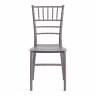 Стул Чавари/Chavari (мод.101) пластик, 40х49х88см, серый 09 (Комплект из 2 шт.) серый пластик