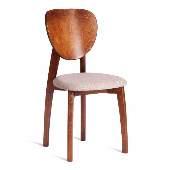 Стул Диамант/Diamante мягкое сиденье (1шт.в упаковке) бук, 42х42х85см, темный орех (тобако), ткань вул карамель, бежевый коричневый бук Стул Диамант/Diamante мягкое сиденье (1шт.в упаковке) бук, 42х42х85см, темный орех (тобако), ткань вул карамель, бежевый коричневый бук