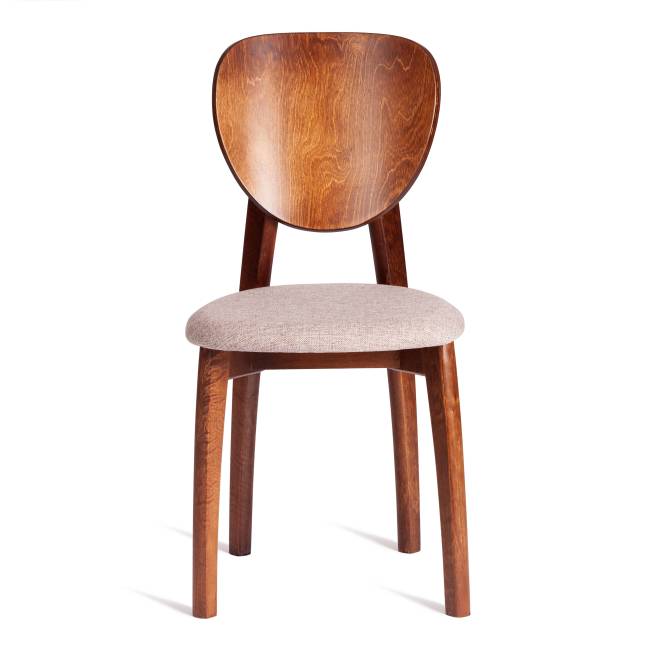 Стул Диамант/Diamante мягкое сиденье (1шт.в упаковке) бук, 42х42х85см, темный орех (тобако), ткань вул карамель, бежевый коричневый бук Стул Диамант/Diamante мягкое сиденье (1шт.в упаковке) бук, 42х42х85см, темный орех (тобако), ткань вул карамель, бежевый коричневый бук