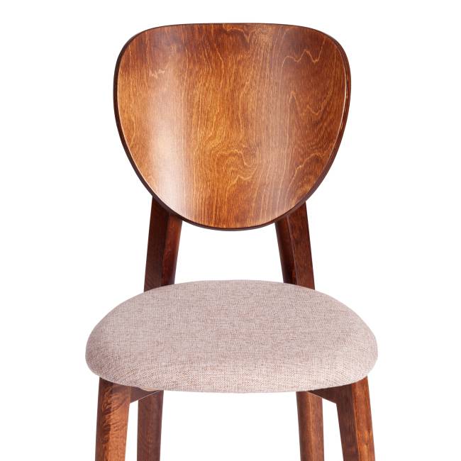 Стул Диамант/Diamante мягкое сиденье (1шт.в упаковке) бук, 42х42х85см, темный орех (тобако), ткань вул карамель, бежевый коричневый бук Стул Диамант/Diamante мягкое сиденье (1шт.в упаковке) бук, 42х42х85см, темный орех (тобако), ткань вул карамель, бежевый коричневый бук