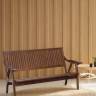 Диван-скамья Массив решетка, каркас орех