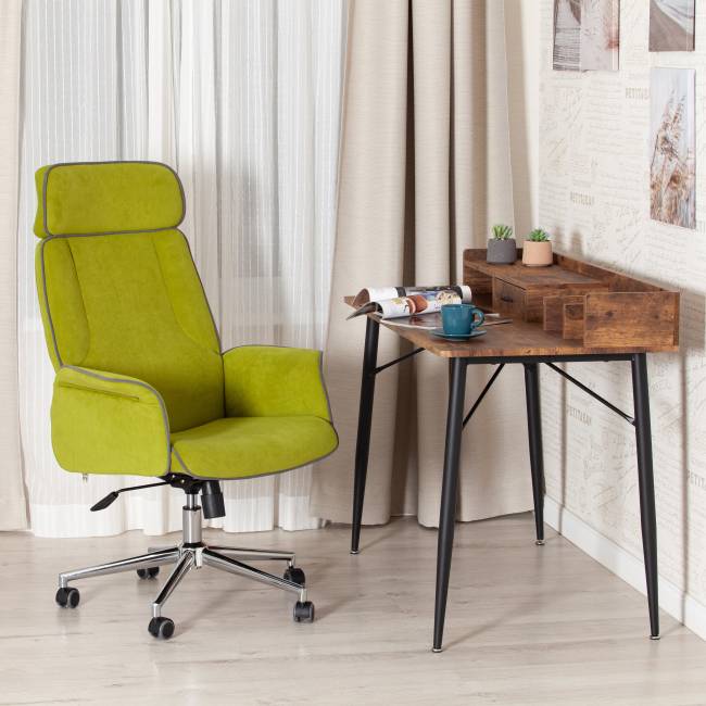 Кресло Шарм/Charm флок , олива, 23 зеленый флок Кресло Шарм/Charm флок , олива, 23 зеленый флок