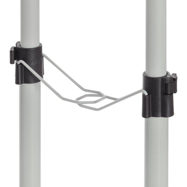 Вешалка Джет/Jet металл, пластик, 86х44х166см, черный/светло-серый/хром черный/светло-серый/хром металл, пластик