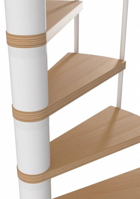 Винтовая лестница Calgary White d120