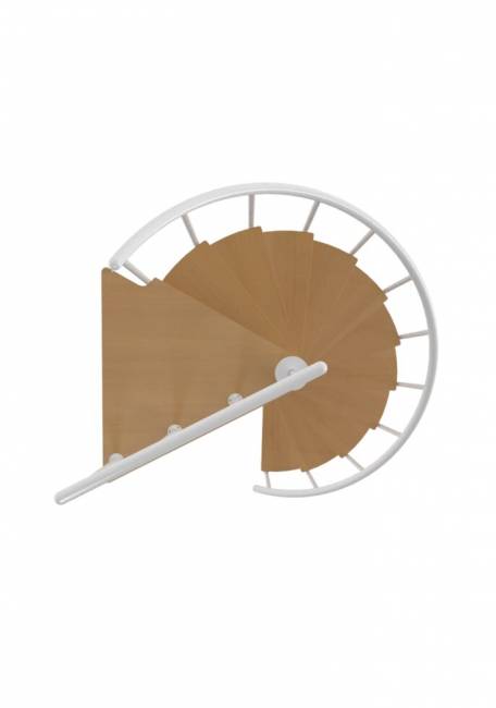 Винтовая лестница Calgary White d120