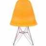 Стул Эймс желтый, опора металл