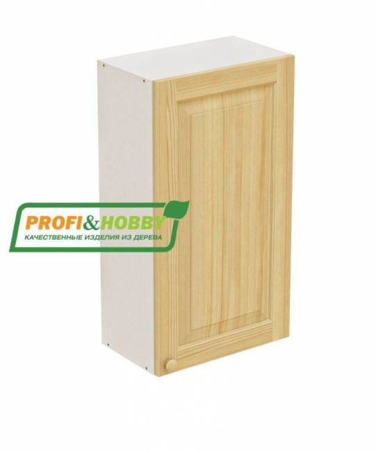 Шкаф навесной 500х340х960 + фасад сосна без покраски