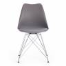 Стул Тулип Айрон Чаир/Tulip Iron Chair (мод.EC-123) металл/пластик, 54,5х48х83,5см, серый (Комплект из 4 шт.) серый металл/пластик Стул Тулип Айрон Чаир/Tulip Iron Chair (мод.EC-123) металл/пластик, 54,5х48х83,5см, серый (Комплект из 4 шт.) серый металл/пластик