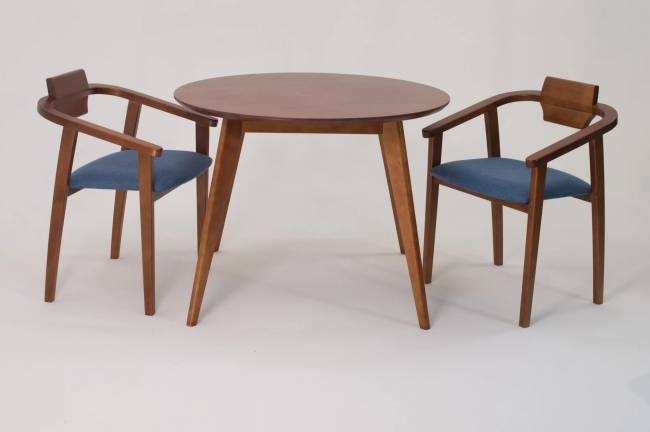 Стул-кресло Челси ПМ орех синий