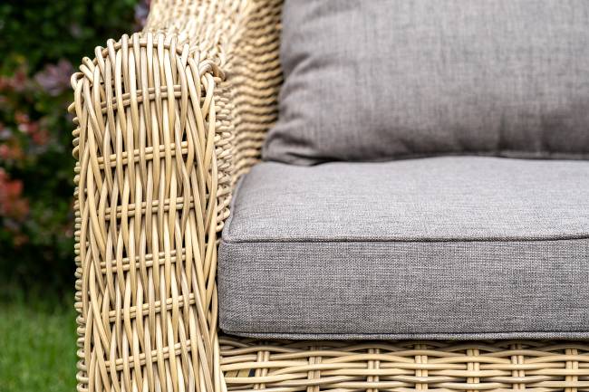 "Кон Панна" кресло из искусственного ротанга, цвет соломенный "Кон Панна" кресло из искусственного ротанга, цвет соломенный