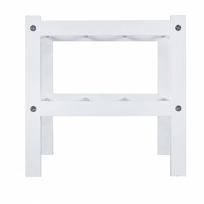 Обувница Атлас белый