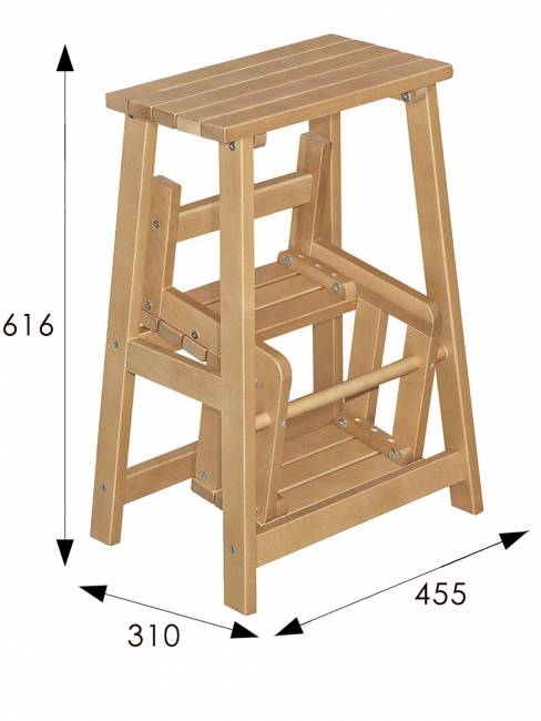 Табурет- стремянка бук