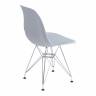 Стул Синди Айрон Чаир Имс/Cindy Iron Chair Eames (мод.002) металл, пластик, 51х46х82,5, серый (Комплект из 4 шт.) серый металл, пластик