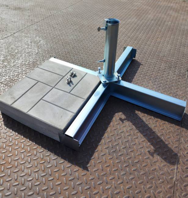 База утяжелительная для зонта BQ8080ZS стальной 850х850 мм