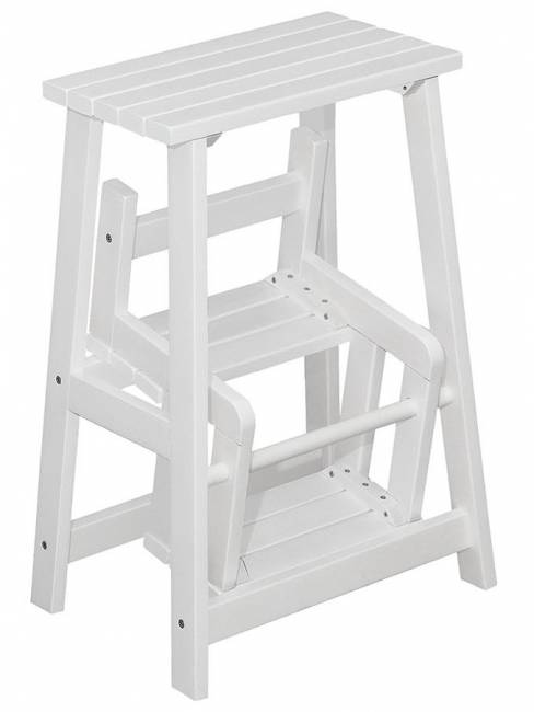 Табурет- стремянка снег