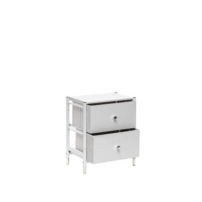 Комод Leset Хайди 2 ящика Белый Белый Комод Leset Хайди 2 ящика Белый Белый