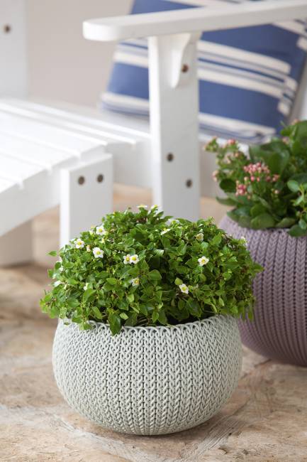 Кашпо Cozies S подвесное коричневый Кашпо Cozies S подвесное коричневый