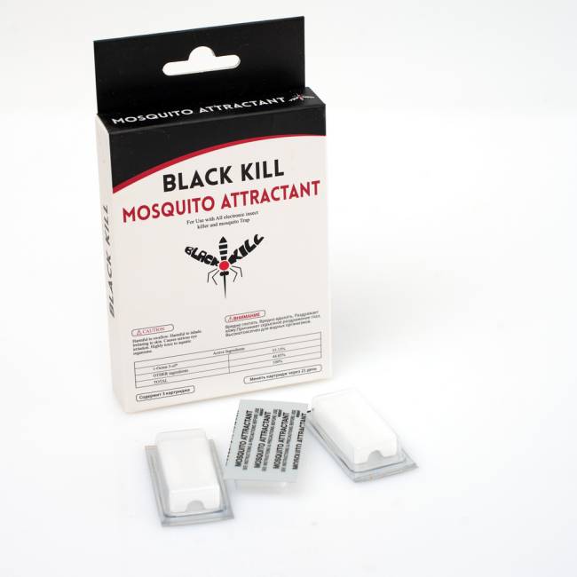 Приманка для комаров и мошки "Octenol Black kill" из 3 шт