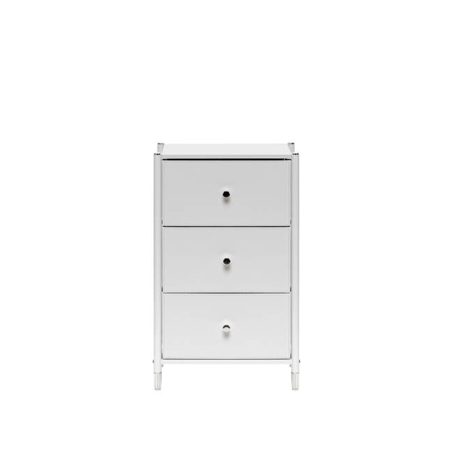 Комод Leset Хайди 3 ящика Белый Белый Комод Leset Хайди 3 ящика Белый Белый
