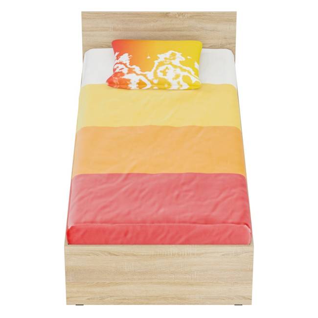 Кровать Стандарт 0900 цвет дуб сонома