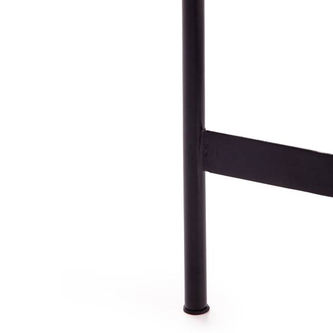 Столик кофейный Secret de Maison Фенди/Fendy (мод. 11980) алюминиевый сплав/мрамор, черный/белый мрамор, 38*38*53 см черный/белый мрамор алюминиевый сплав/мрамор