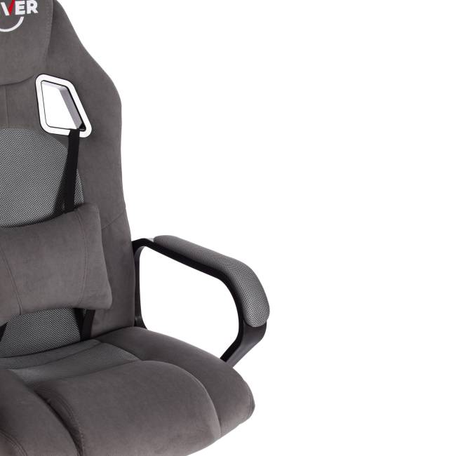 Кресло Драйвер/Driver (22) флок/ткань, серый/серый, 29/TW-12 серый/серый флок/ткань Кресло Драйвер/Driver (22) флок/ткань, серый/серый, 29/TW-12 серый/серый флок/ткань