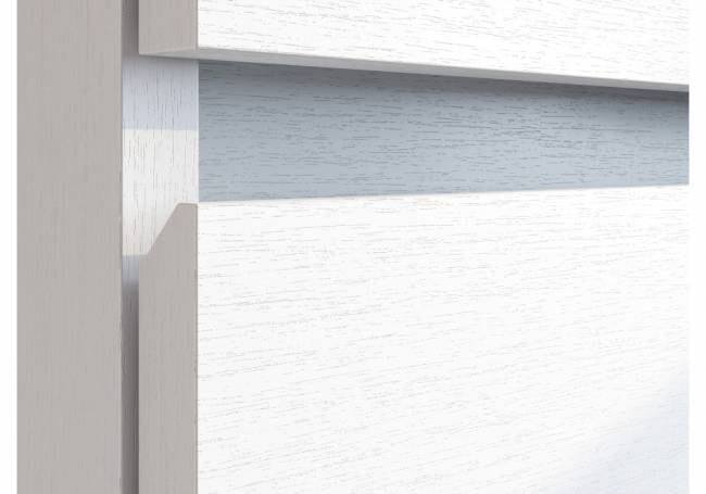 Комод Валенсия белый текстурный Комод Валенсия белый текстурный