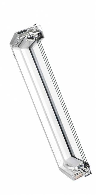 Пластиковое мансардное окно PTP-V U5 с двухкамерным морозостойким стеклопакетом