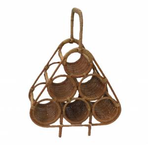 Подставка для бутылок светло-коричневый