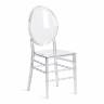 Стул Медальон/Medalion (мод.921) пластик, 39х49х90,5см, прозрачный  (Комплект из 2 шт.) прозрачный пластик