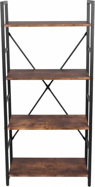 Стеллаж Вс-01/Ws-01 burnt/обгоревшее дерево burnt