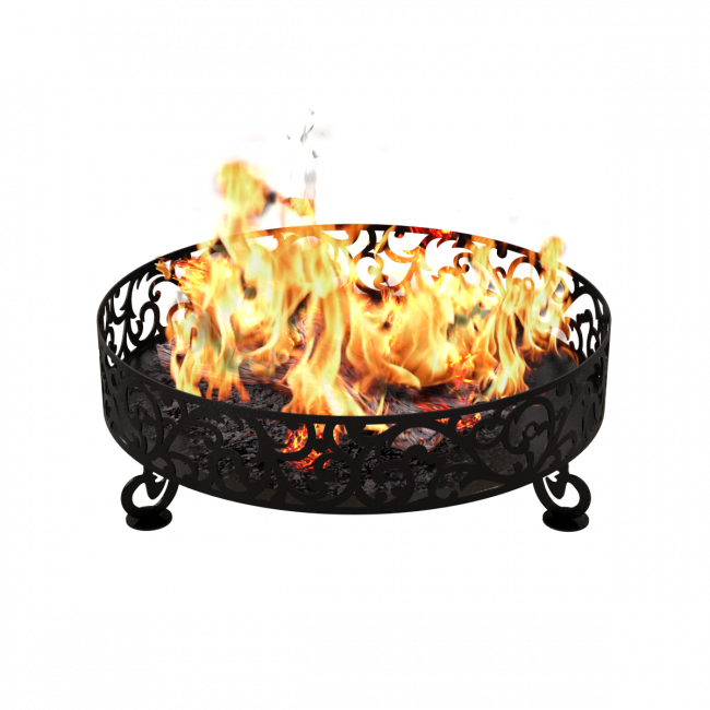 Костровая чаша «Вьюн», ST3, 3мм Костровая чаша «Вьюн», ST3, 3мм