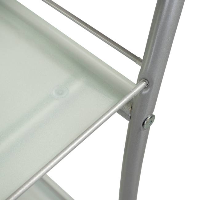 Стол сервировочный Поло металлик/ матовое