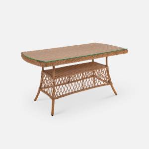 Стол Nova 1530х820 со скруглением СТ (с упаковкой) Грецкий орех, RAL 8011, CT.Прозрачное