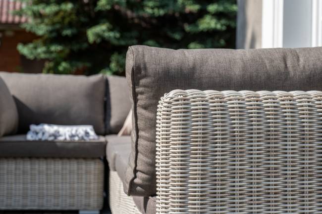 "Лунго" трансформирующаяся лаунж-зона из искусственного ротанга, цвет бежевый "Лунго" трансформирующаяся лаунж-зона из искусственного ротанга, цвет бежевый